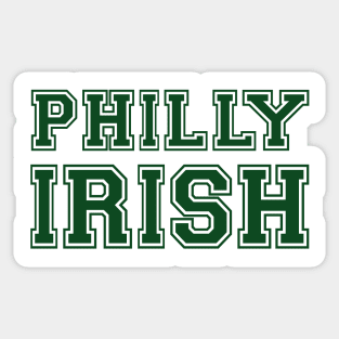 Philadelphia Irish Saint Patrick's Day Sticker